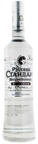 Russian Standard Platinum Vodka - 0,7L 40% vol