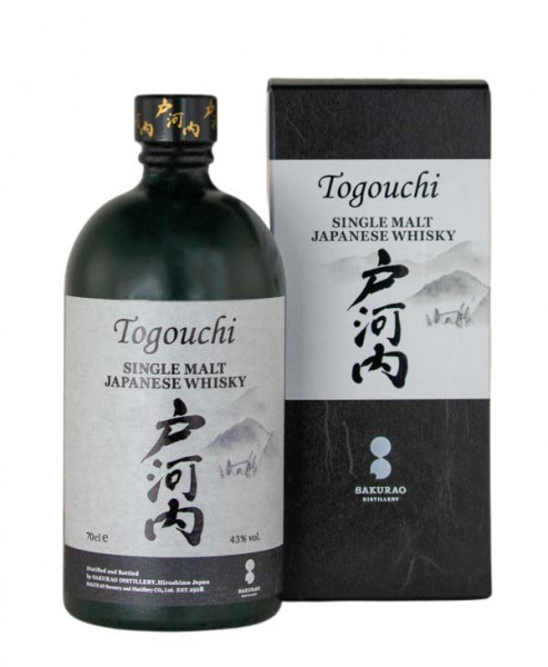 Togouchi Japanese Single Malt Whisky - 0,7L 43% vol