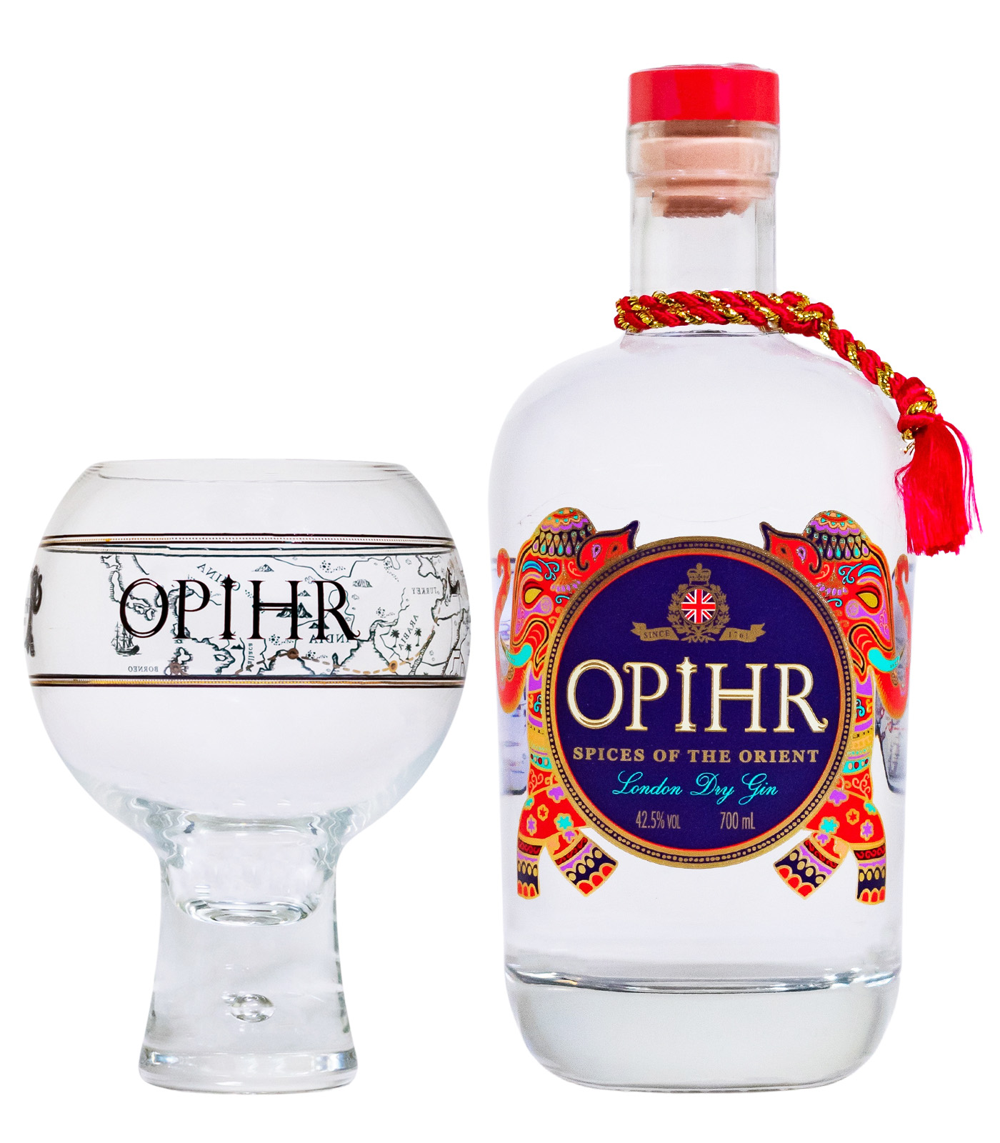 Opihr Gin GEPA mit Glas günstig kaufen