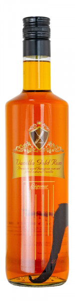Taste Deluxe Vanilla Gold Rum Liqueur mit Vanilleschote - 0,7L 40% vol