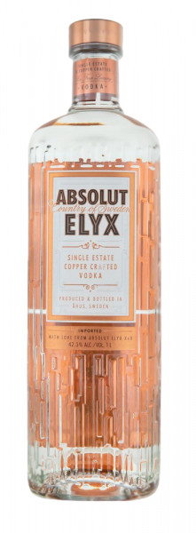 Absolut Elyx Vodka - 1 Liter 42,3% vol