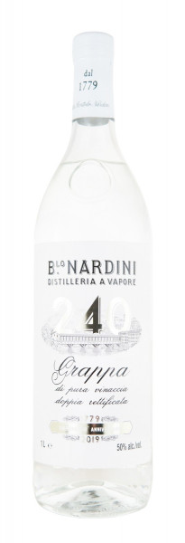 Nardini Grappa Bianca - 1 Liter 50% vol