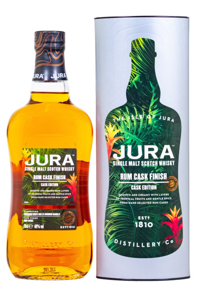 Jura Single Malt Rum Cask - 0,7L 40% vol