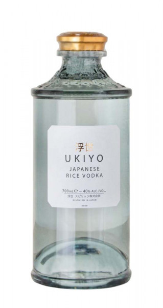 Ukiyo Japanese Rice Vodka - 0,7L 40% vol