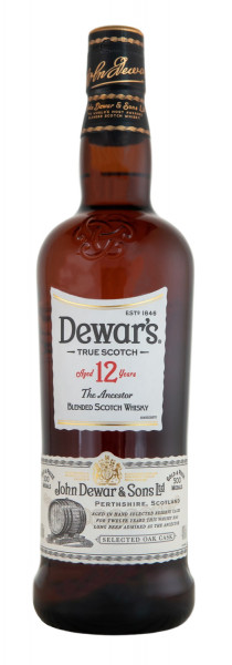 Dewars 12 Jahre Blended Scotch Whisky - 0,7L 40% vol