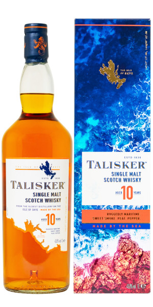 Talisker 10 Jahre Single Malt Scotch Whisky - 1 Liter 45,8% vol