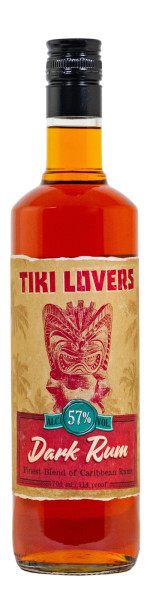 Tiki Lovers Dark Rum - 0,7L 57% vol
