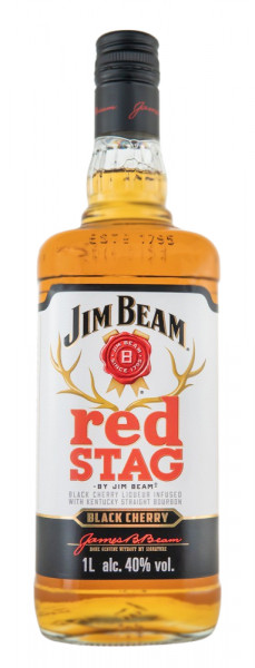 Jim Beam Red Stag Whiskeylikör - 1 Liter 40% vol