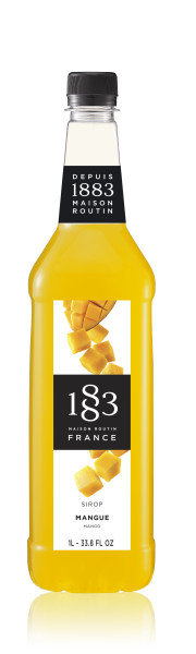 Maison Routin 1883 Mango Sirup PET-Flasche - 1 Liter
