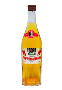 Zubr Pepper and Honey Vodka - 0,7L 38% vol