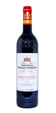 Nicolas Napoléon Bordeaux Supérieur Rouge - 0,75L 13,5% vol