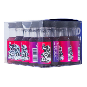 Paket [20 x 0,02L] Saufen Liqueur PET Kurze Shots - 0,4L 16% vol