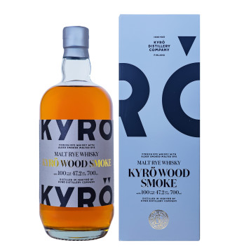 Kyrö Wood Smoke Malt Rye Whisky - 0,7L 47,2% vol