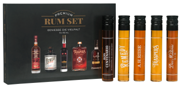 Rum Tasting Box Premium International - 0,25L 41,1% vol