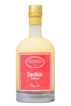 Alte Gutsbrennerei Philipp Koch Eierlikör Erdbeere - 0,5L 14% vol