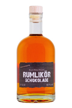 Black Work Pirates Rumlikör Schokolade - 0,5L 40% vol