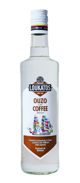 Loukatos Ouzo mit Kaffee - 0,7L 38% vol (02.04.2025) Loukatos Ouzo mit Kaffee - 0,7L 38% vol
