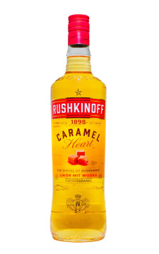 Rushkinoff Vodka & Caramel Likör - 1 Liter 18% vol