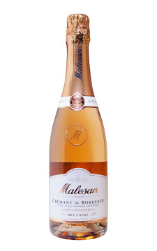 Malesan Crémant de Bordeaux Rosé Brut AOC - 0,75L 12% vol