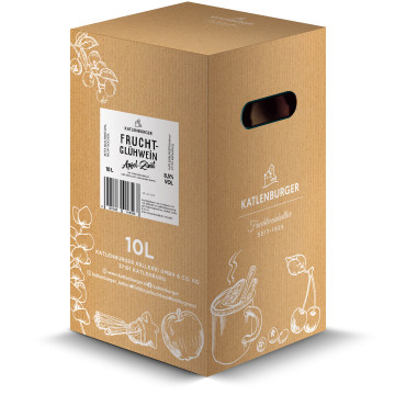 Katlenburger Apfel-Zimt-Glühwein Bag-Box - 10L 8,5% vol