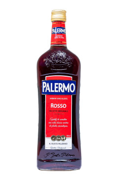 Palermo Rosso Aperitif ohne Alkohol - 1 Liter Palermo Rosso Aperitif ohne Alkohol - 1 Liter