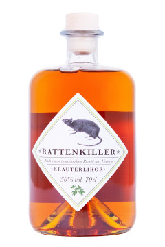 Rattenkiller Kräuter - 0,7L 50% vol Rattenkiller Kräuter - 0,7L 50% vol