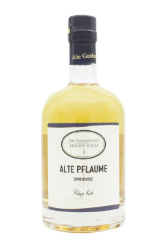Alte Gutsbrennerei Philipp Koch Alte Pflaume Spirituose - 0,5L 35% vol
