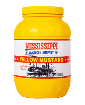 Mississippi Barbecue Senf - 0,888L