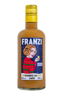 Franzi Gebrannte Mandel Likör - 0,5L 15% vol Franzi Gebrannte Mandel Likör - 0,5L 15% vol