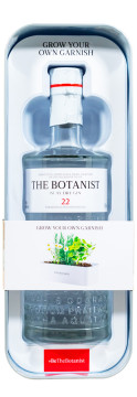 The Botanist Islay Dry Gin in Geschenkverpackung mit Pflanzenkasten - 0,7L 46% vol