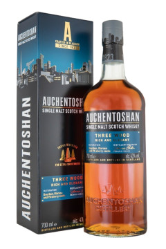 Auchentoshan Three Wood Single Malt Scotch Whisky - 0,7L 43% vol