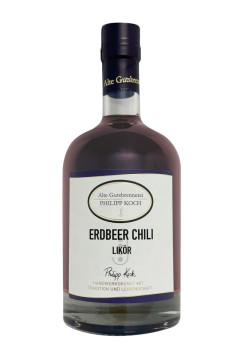 Alte Gutsbrennerei Philipp Koch Erdbeer Chili Likör - 0,5L 20% vol