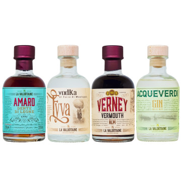 La Valdotaine Mini Tasting Box - 0,8L 33,7% vol La Valdotaine Mini Tasting Box - 0,8L 33,7% vol