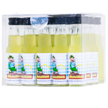 Paket [20 x 0,02L] Wiesnwissi Maracujalikör mit Zitrone - 0,4L 15% vol