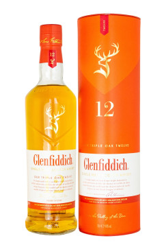Glenfiddich 12 Jahre Triple Oak Single Malt Scotch Whisky - 0,7L 40% vol