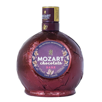 Mozart Dark Chocolate Likör vegan - 1 Liter 17% vol