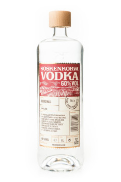 Koskenkorva Vodka - 1 Liter 60% vol Koskenkorva Vodka - 1 Liter 60% vol