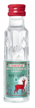 St. Hubertus Pfefferminz Tropfen Kurzer - 0,02L 18% vol St. Hubertus Pfefferminz Tropfen Kurzer - 0,02L 18% vol