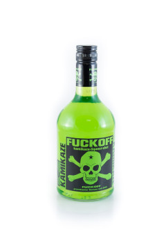 Fuckoff Kamikaze Waldmeister mit Limette Likör - 0,7L 15% vol