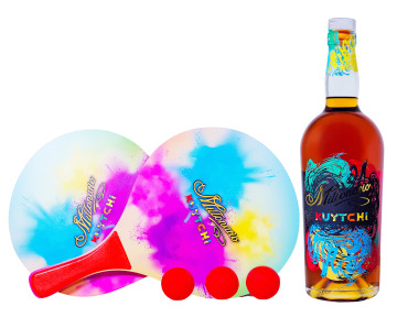 Bundle: Millonario Kuytchi Spirit Drink + Beachtennis-Set - 0,7L 40% vol
