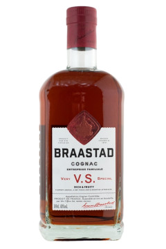 Braastad Cognac VS - 1 Liter 40% vol Braastad Cognac VS - 1 Liter 40% vol