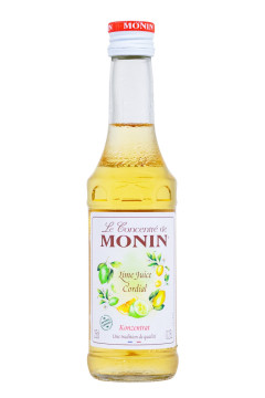 Monin Lime Juice Cordial Mixer Limonen-Konzentrat - 0,25L