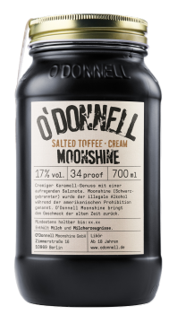 O'Donnell Salted Toffee Cream - 0,7L 17% vol O'Donnell Salted Toffee Cream - 0,7L 17% vol