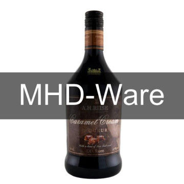 MHD: A.H. Riise Rum Caramel Cream & Seasalt Likör - 0,7L 17% vol MHD: A.H. Riise Rum Caramel Cream & Seasalt Likör - 0,7L 17% vol
