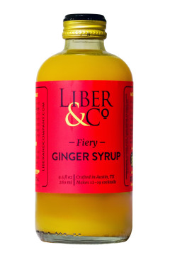 Liber & Co Fiery Ginger Syrup - 0,28L Liber & Co Fiery Ginger Syrup - 0,28L