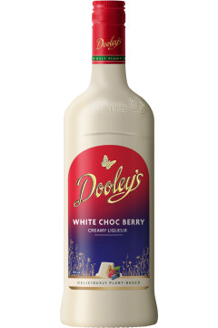 Dooleys White Choc Berry Plant-Based Liqueur vegan - 0,7L 15% vol