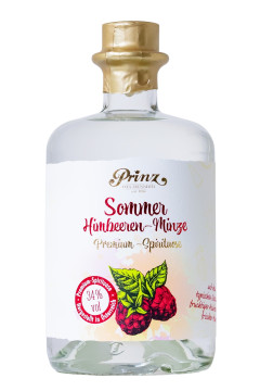 Prinz Sommer Himbeeren-Minze - 0,5L 34% vol Prinz Sommer Himbeeren-Minze - 0,5L 34% vol