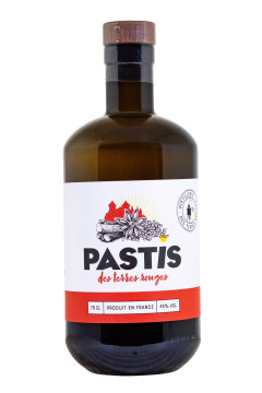 Pastis des Terres Rouges - 0,7L 45% vol Pastis des Terres Rouges - 0,7L 45% vol