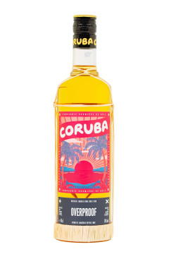 Coruba brauner Overproof Rum - 0,7L 74% vol