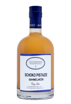 Alte Gutsbrennerei Philipp Koch Pistazie Schoko Sahnelikör - 0,5L 15% vol (02.04.2025) Alte Gutsbrennerei Philipp Koch Pistazie Schoko Sahnelikör - 0,5L 15% vol